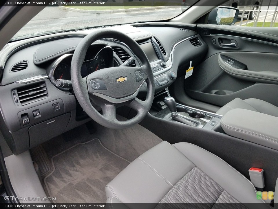 Jet Black/Dark Titanium Interior Photo for the 2018 Chevrolet Impala LS #126859411