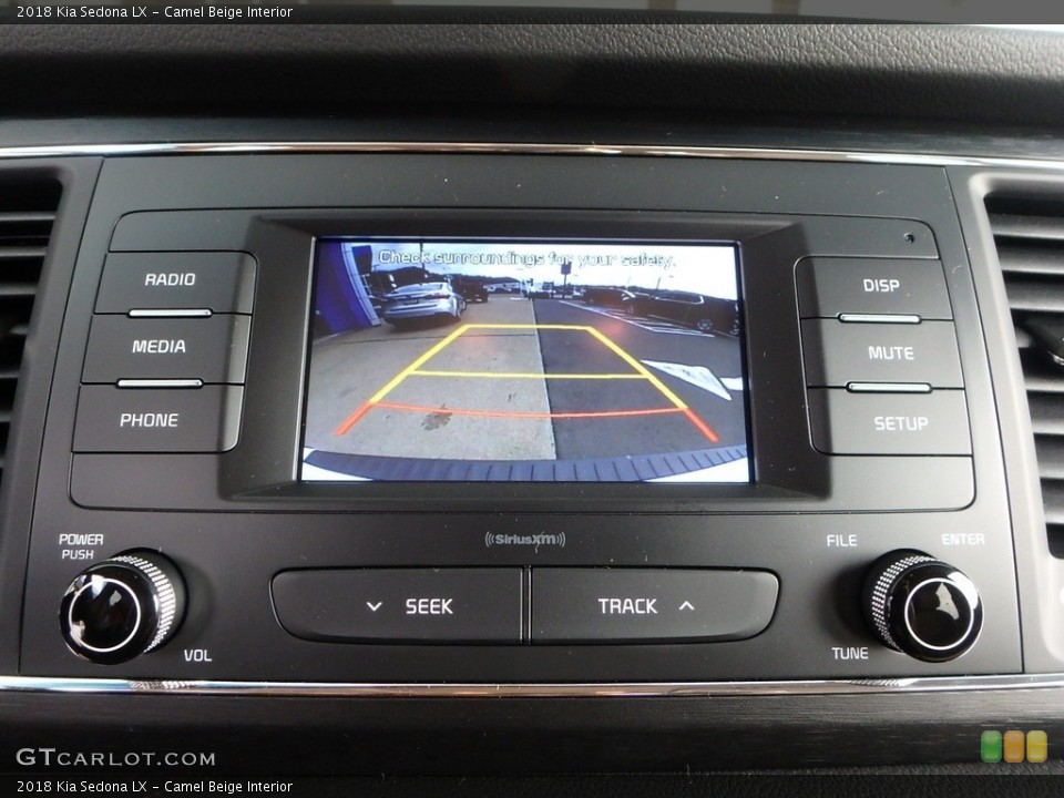Camel Beige Interior Controls for the 2018 Kia Sedona LX #126874813