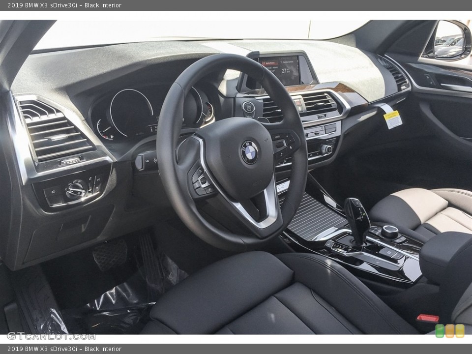 Black Interior Dashboard for the 2019 BMW X3 sDrive30i #126888741