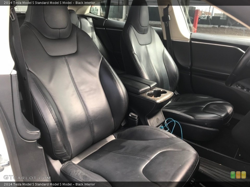 Black Interior Front Seat for the 2014 Tesla Model S  #126898428