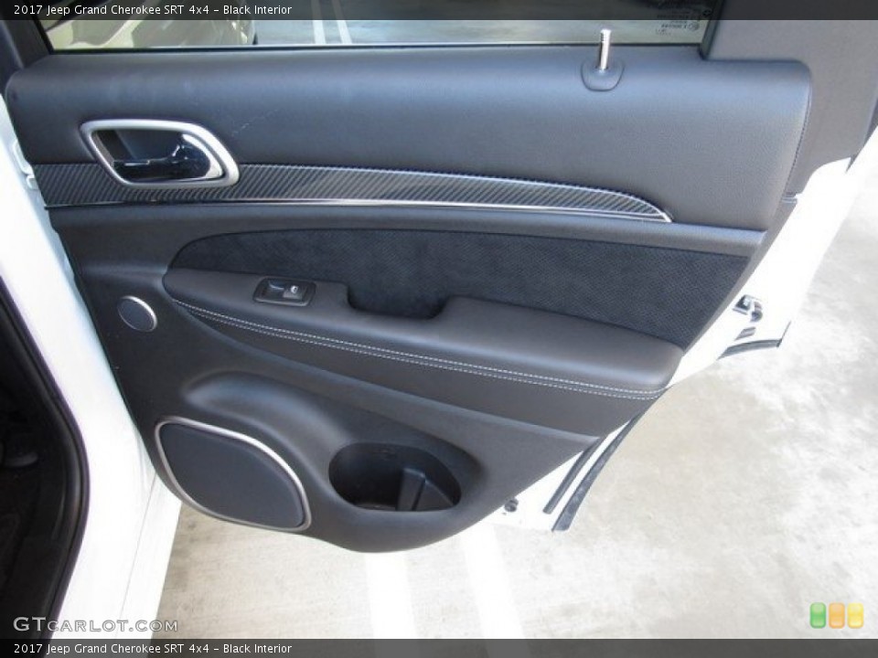 Black Interior Door Panel for the 2017 Jeep Grand Cherokee SRT 4x4 #126900756