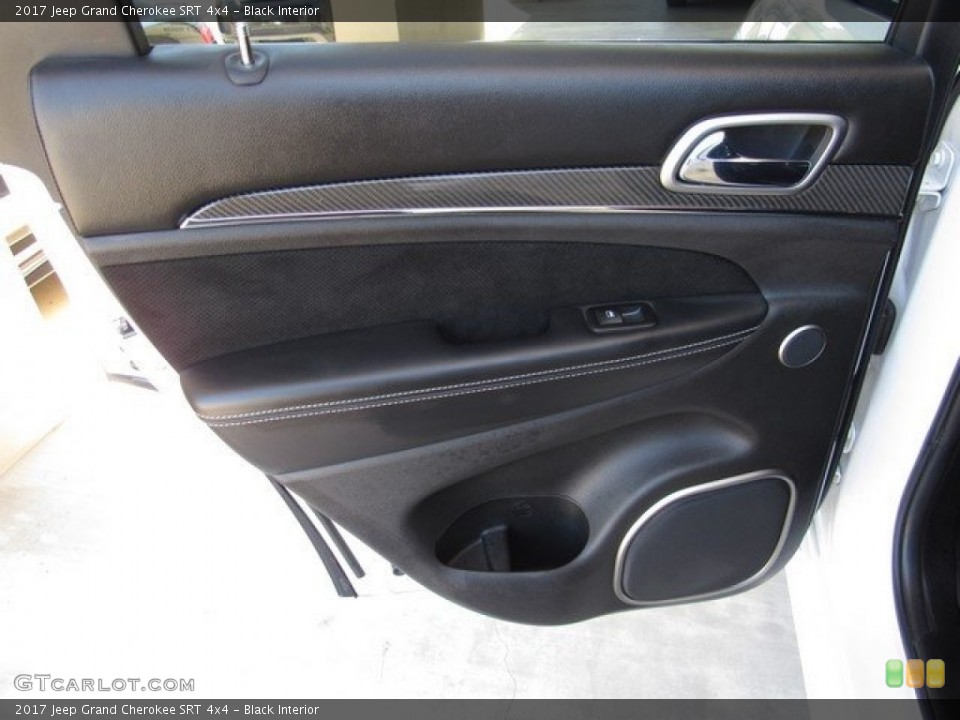 Black Interior Door Panel for the 2017 Jeep Grand Cherokee SRT 4x4 #126900768