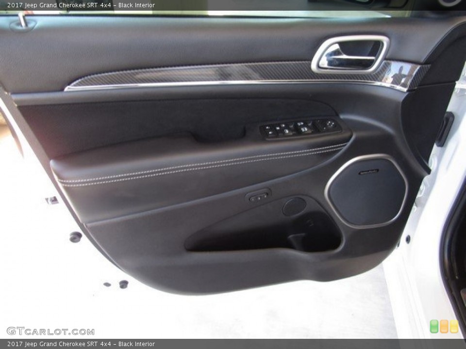 Black Interior Door Panel for the 2017 Jeep Grand Cherokee SRT 4x4 #126900786