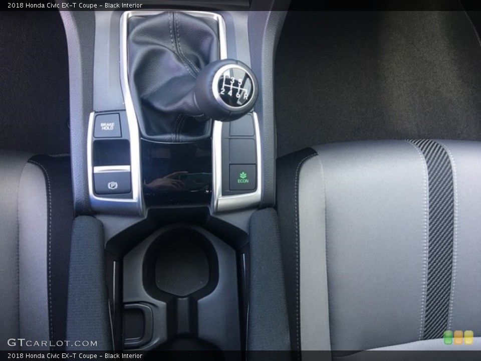 Black Interior Transmission for the 2018 Honda Civic EX-T Coupe #126904791