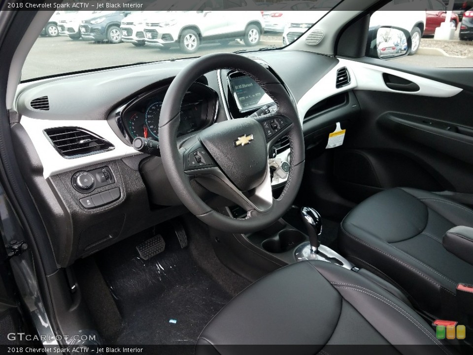 Jet Black Interior Photo for the 2018 Chevrolet Spark ACTIV #126907629