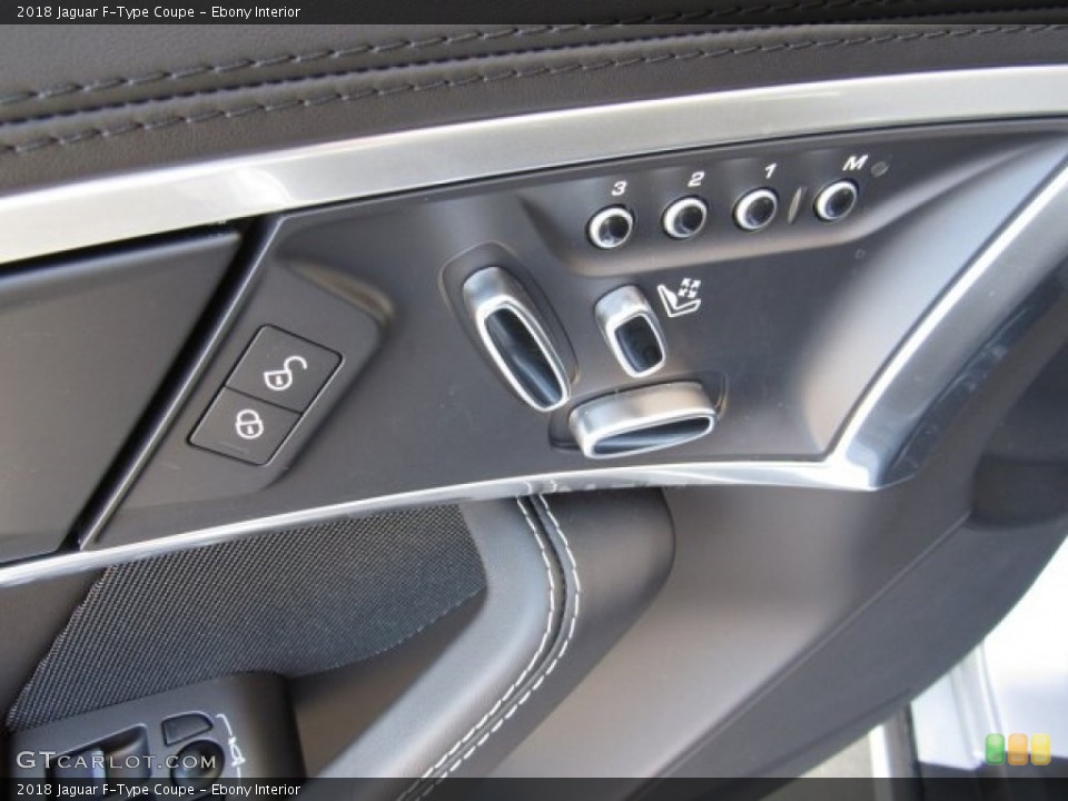 Ebony Interior Controls for the 2018 Jaguar F-Type Coupe #126910518