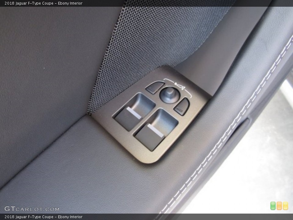 Ebony Interior Controls for the 2018 Jaguar F-Type Coupe #126910539