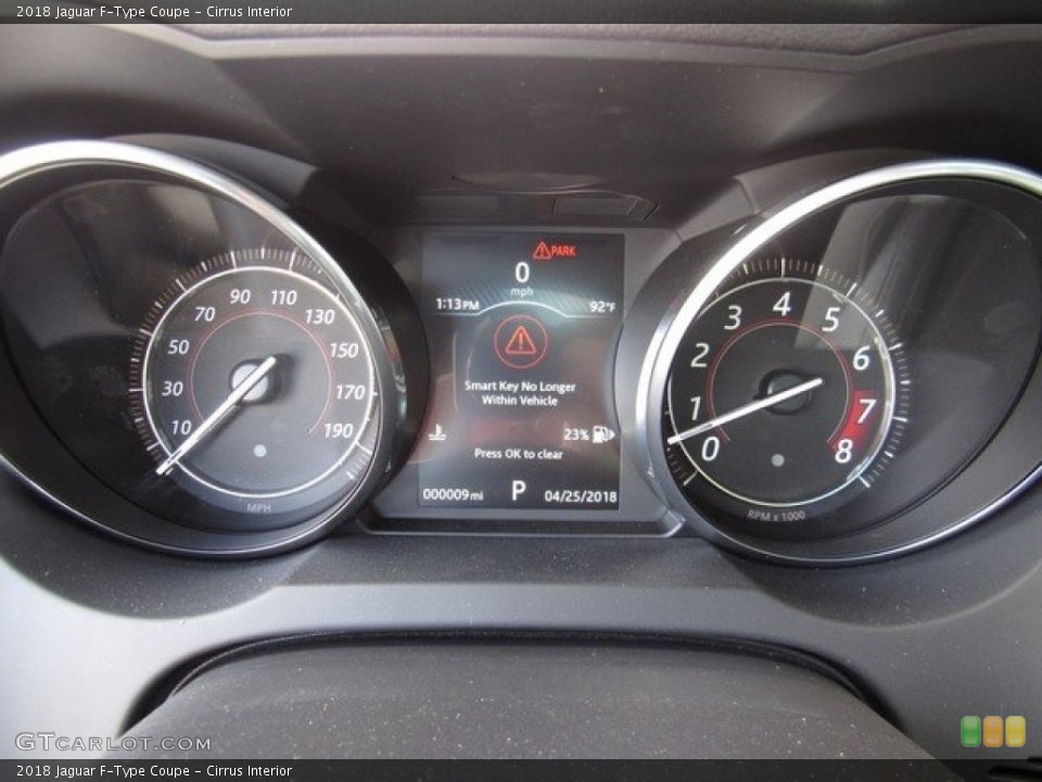Cirrus Interior Gauges for the 2018 Jaguar F-Type Coupe #126911301