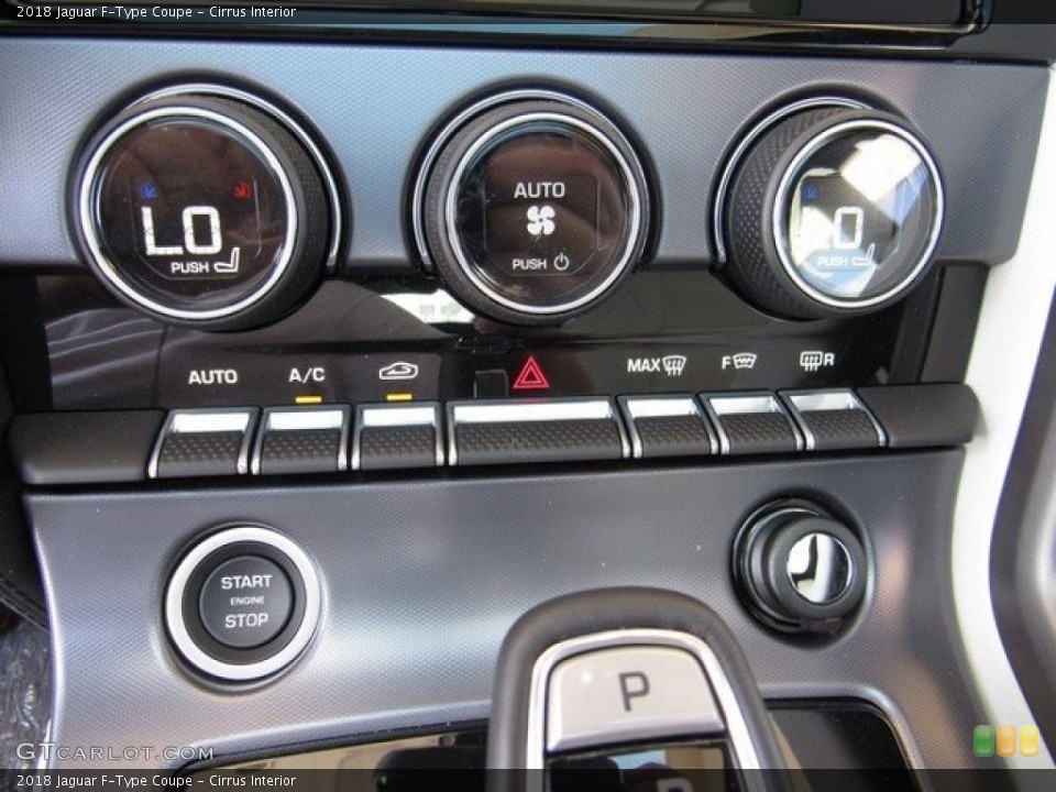 Cirrus Interior Controls for the 2018 Jaguar F-Type Coupe #126911391