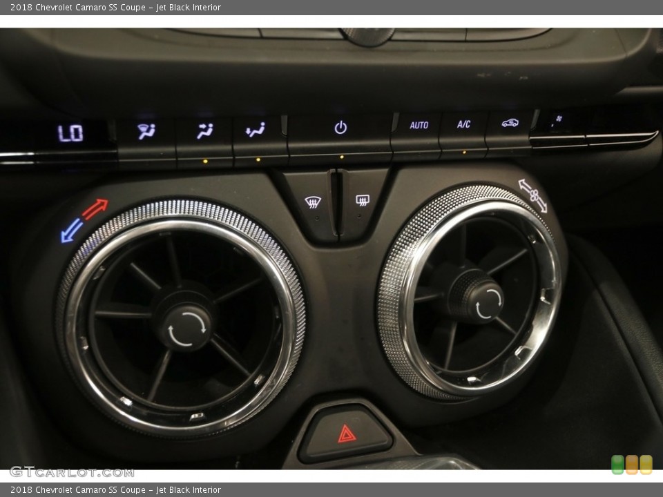 Jet Black Interior Controls for the 2018 Chevrolet Camaro SS Coupe #126912099