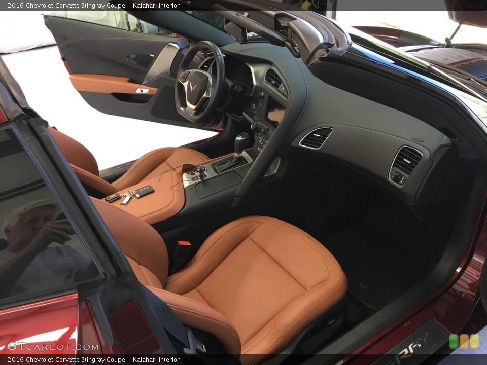 Kalahari Interior Front Seat for the 2016 Chevrolet Corvette Stingray Coupe #126912462