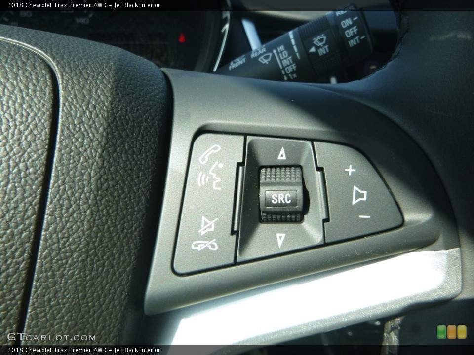 Jet Black Interior Controls for the 2018 Chevrolet Trax Premier AWD #126914640