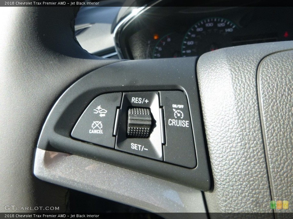Jet Black Interior Controls for the 2018 Chevrolet Trax Premier AWD #126914664