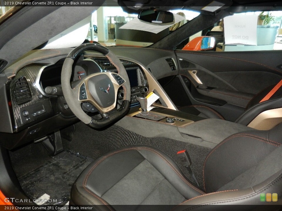 Black Interior Photo for the 2019 Chevrolet Corvette ZR1 Coupe #126914739