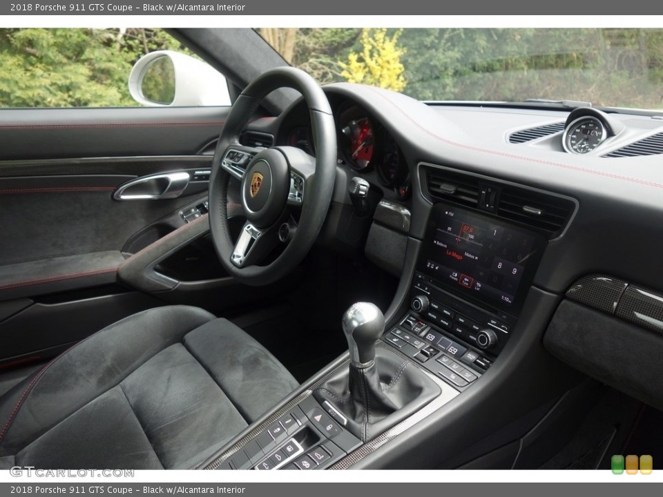 Black w/Alcantara Interior Dashboard for the 2018 Porsche 911 GTS Coupe #126931728