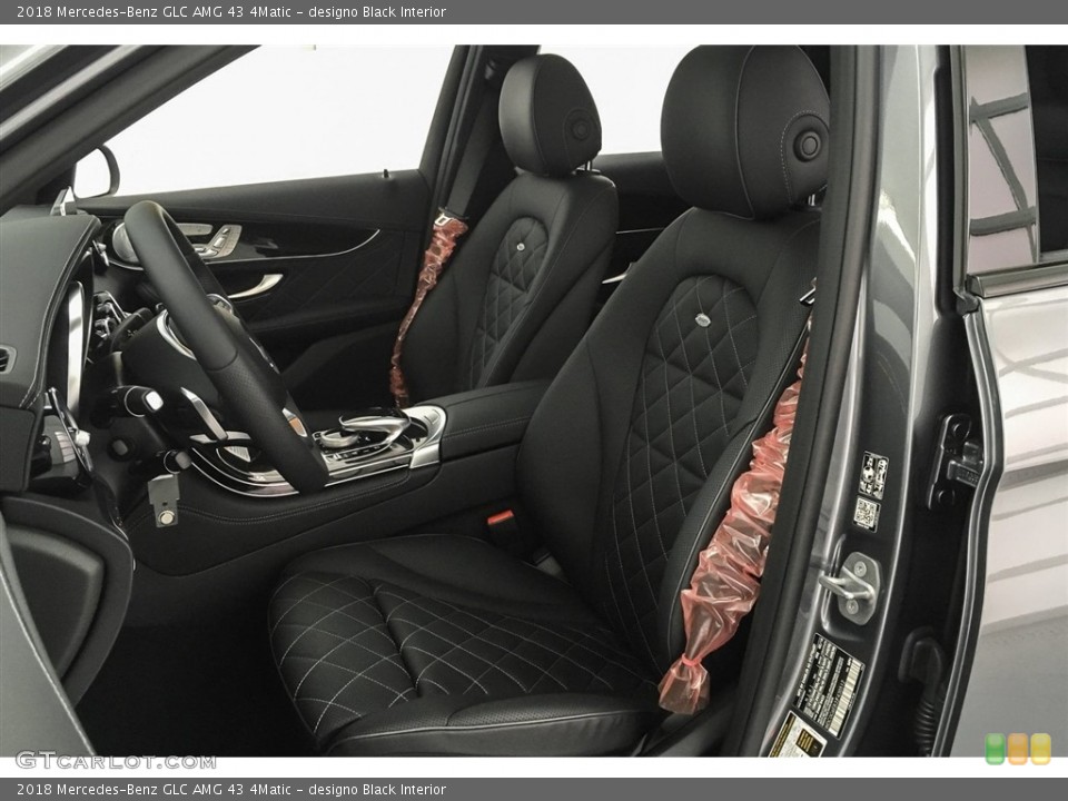 designo Black 2018 Mercedes-Benz GLC Interiors