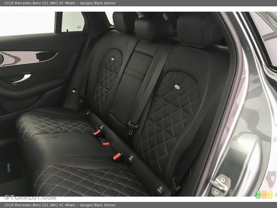 designo Black Interior Rear Seat for the 2018 Mercedes-Benz GLC AMG 43 4Matic #126950072