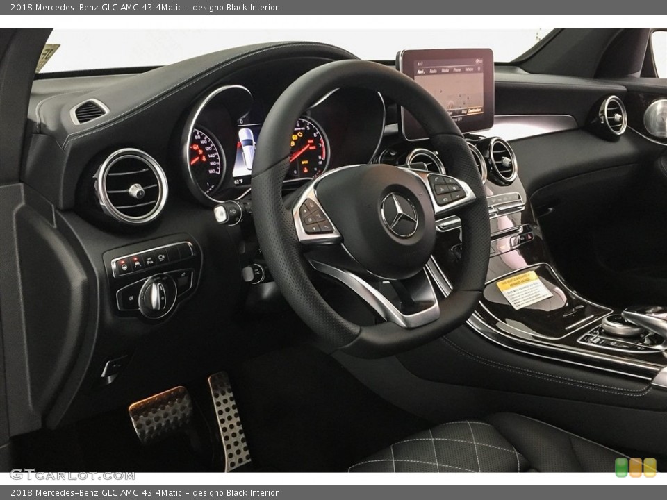 designo Black Interior Dashboard for the 2018 Mercedes-Benz GLC AMG 43 4Matic #126950177