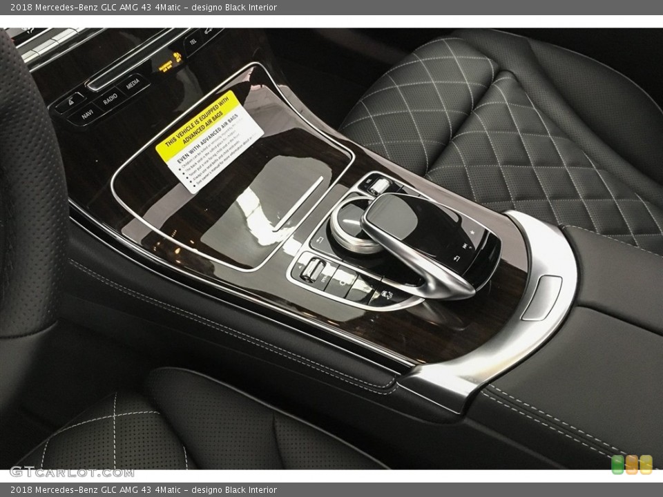 designo Black Interior Controls for the 2018 Mercedes-Benz GLC AMG 43 4Matic #126950210