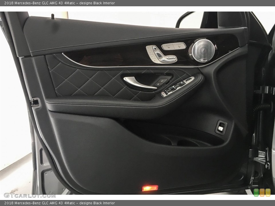 designo Black Interior Door Panel for the 2018 Mercedes-Benz GLC AMG 43 4Matic #126950290