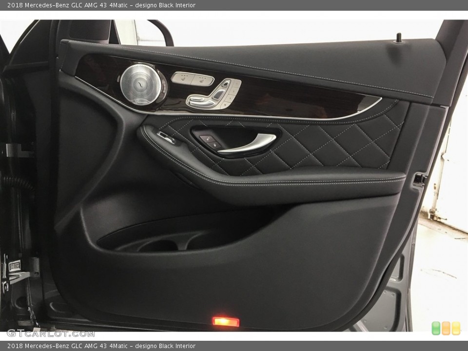 designo Black Interior Door Panel for the 2018 Mercedes-Benz GLC AMG 43 4Matic #126950446