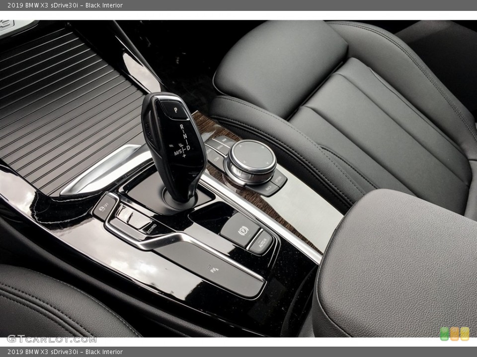 Black Interior Transmission for the 2019 BMW X3 sDrive30i #126956099