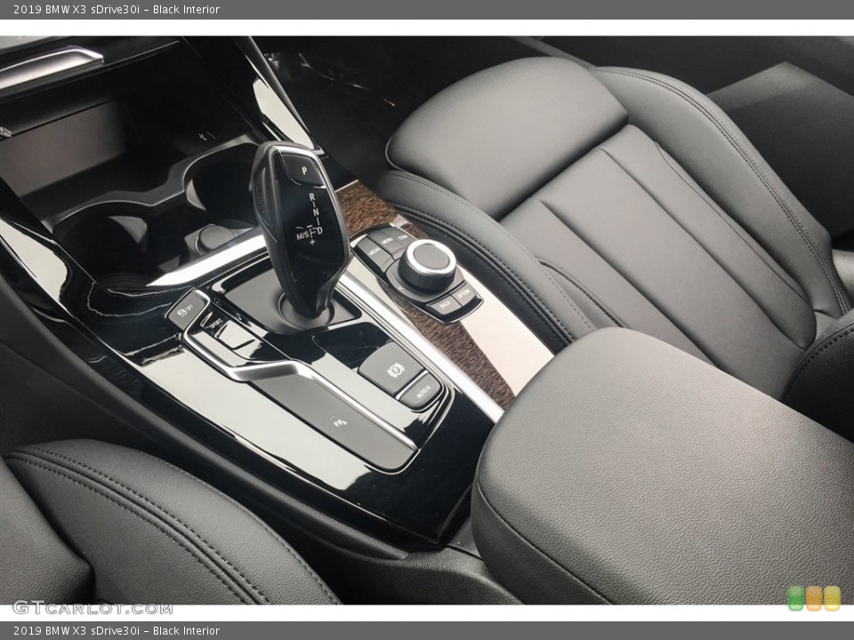Black Interior Transmission for the 2019 BMW X3 sDrive30i #126956396