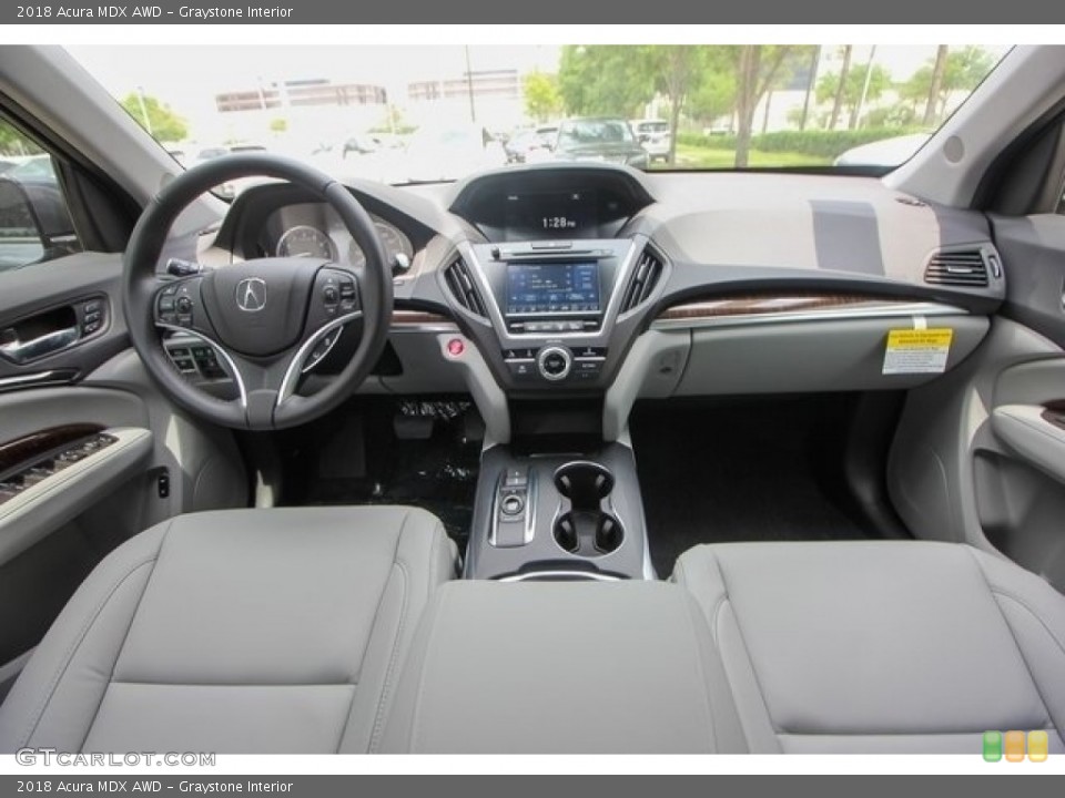 Graystone Interior Photo for the 2018 Acura MDX AWD #126964237