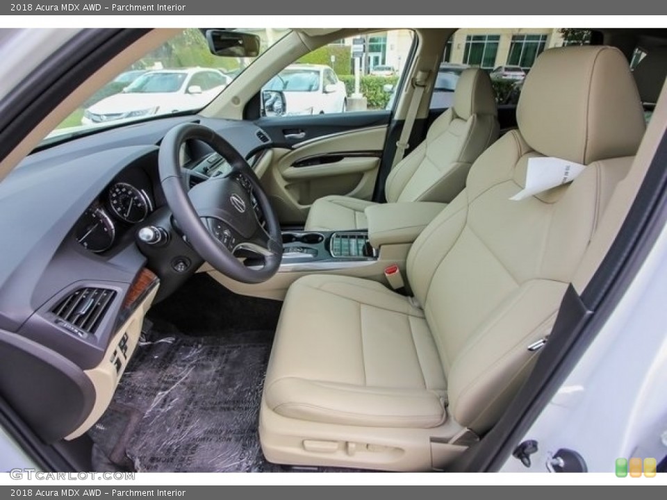 Parchment Interior Front Seat for the 2018 Acura MDX AWD #126964772