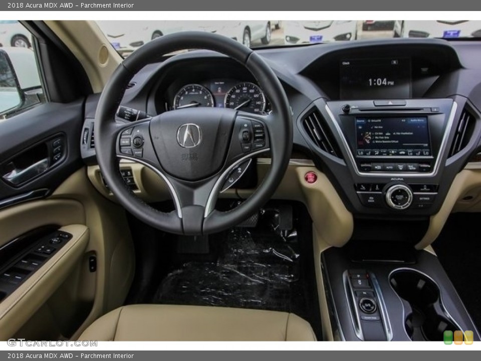 Parchment Interior Dashboard for the 2018 Acura MDX AWD #126964895