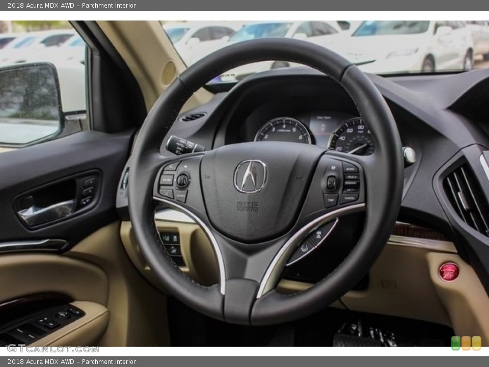 Parchment Interior Steering Wheel for the 2018 Acura MDX AWD #126964904