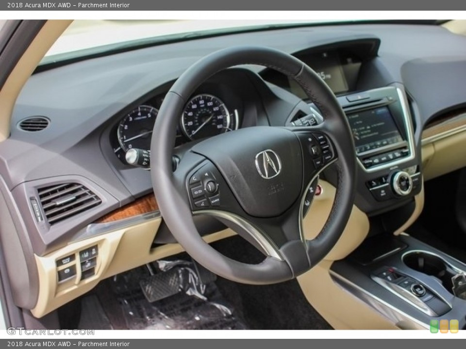 Parchment Interior Steering Wheel for the 2018 Acura MDX AWD #126964949