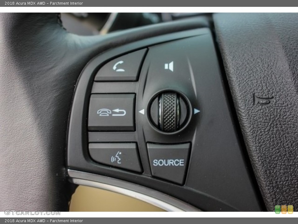 Parchment Interior Controls for the 2018 Acura MDX AWD #126964994