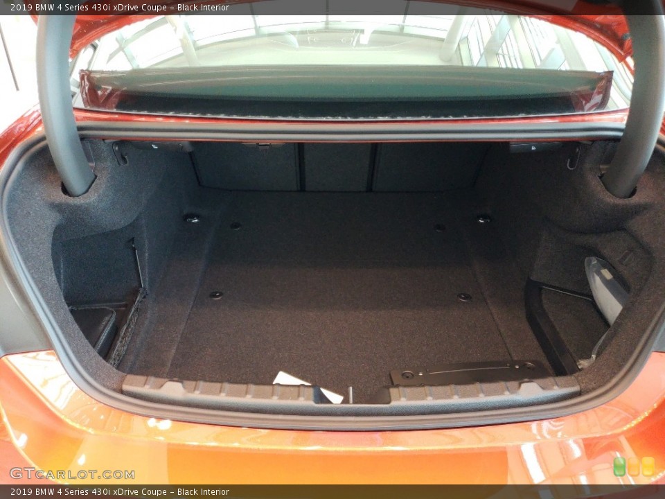 Black Interior Trunk for the 2019 BMW 4 Series 430i xDrive Coupe #126991028