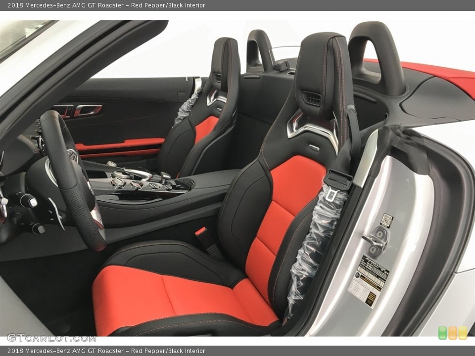 Red Pepper/Black Interior Photo for the 2018 Mercedes-Benz AMG GT Roadster #126993884