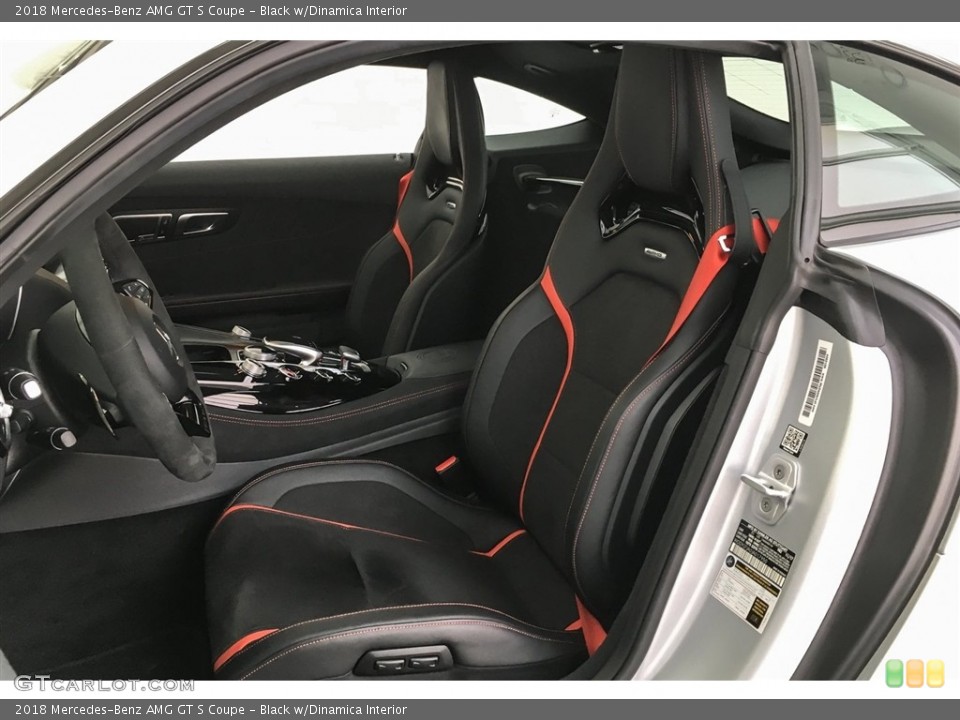 Black w/Dinamica Interior Photo for the 2018 Mercedes-Benz AMG GT S Coupe #126994718