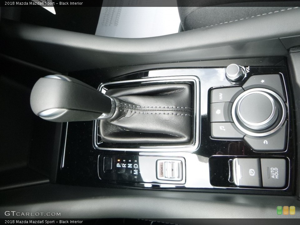 Black Interior Transmission for the 2018 Mazda Mazda6 Sport #126999686