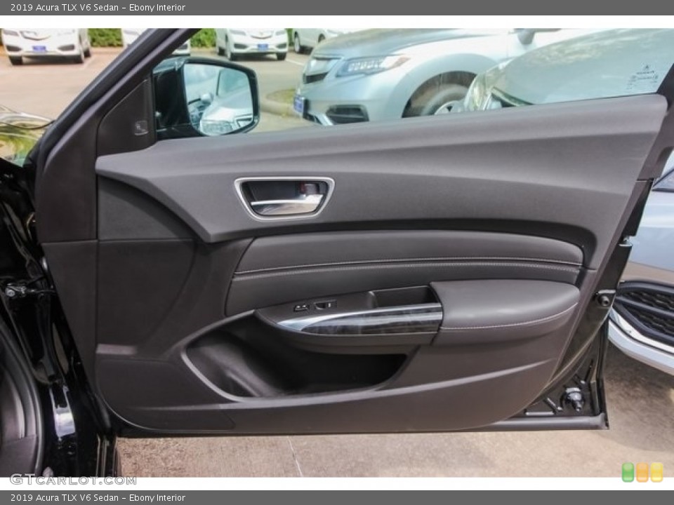 Ebony Interior Door Panel for the 2019 Acura TLX V6 Sedan #127023373