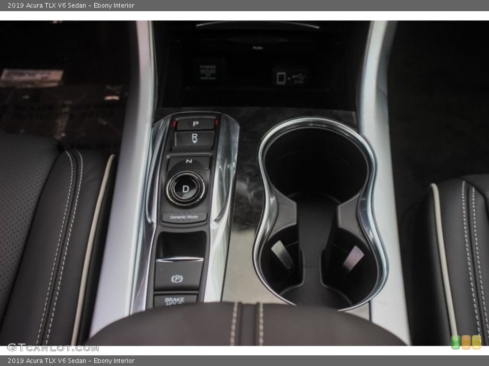 Ebony Interior Transmission for the 2019 Acura TLX V6 Sedan #127023598