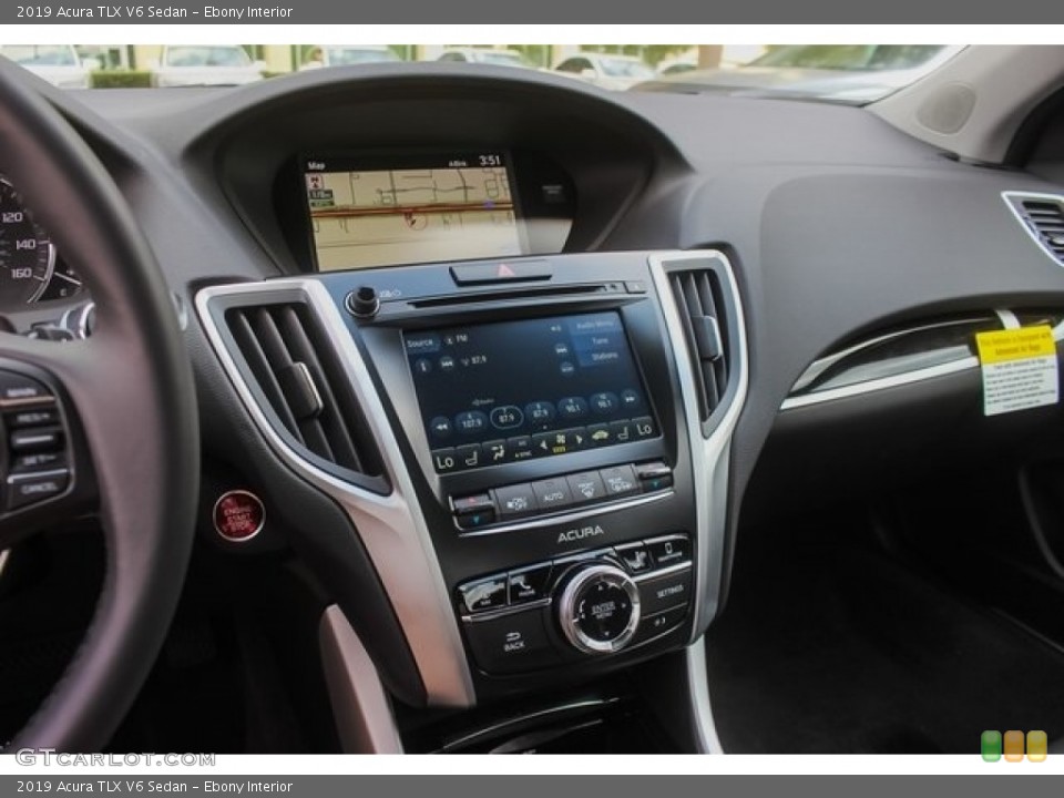 Ebony Interior Controls for the 2019 Acura TLX V6 Sedan #127023619