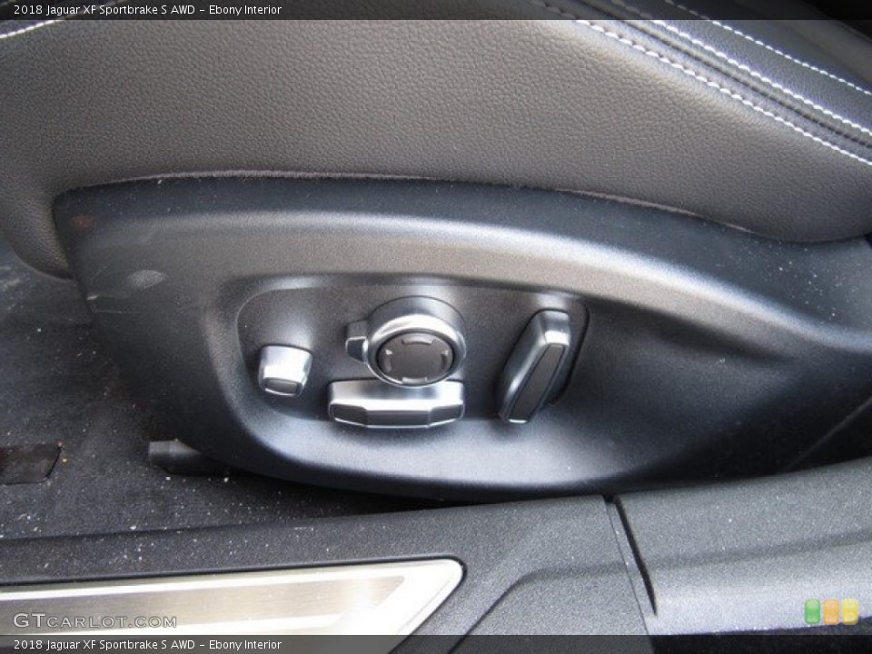 Ebony Interior Controls for the 2018 Jaguar XF Sportbrake S AWD #127026685