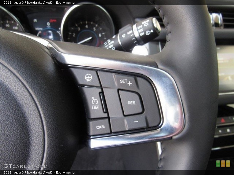 Ebony Interior Controls for the 2018 Jaguar XF Sportbrake S AWD #127026751
