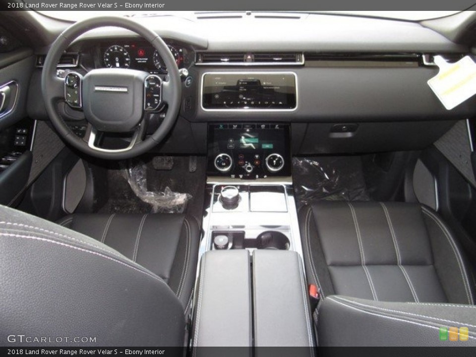 Ebony Interior Dashboard for the 2018 Land Rover Range Rover Velar S #127045496