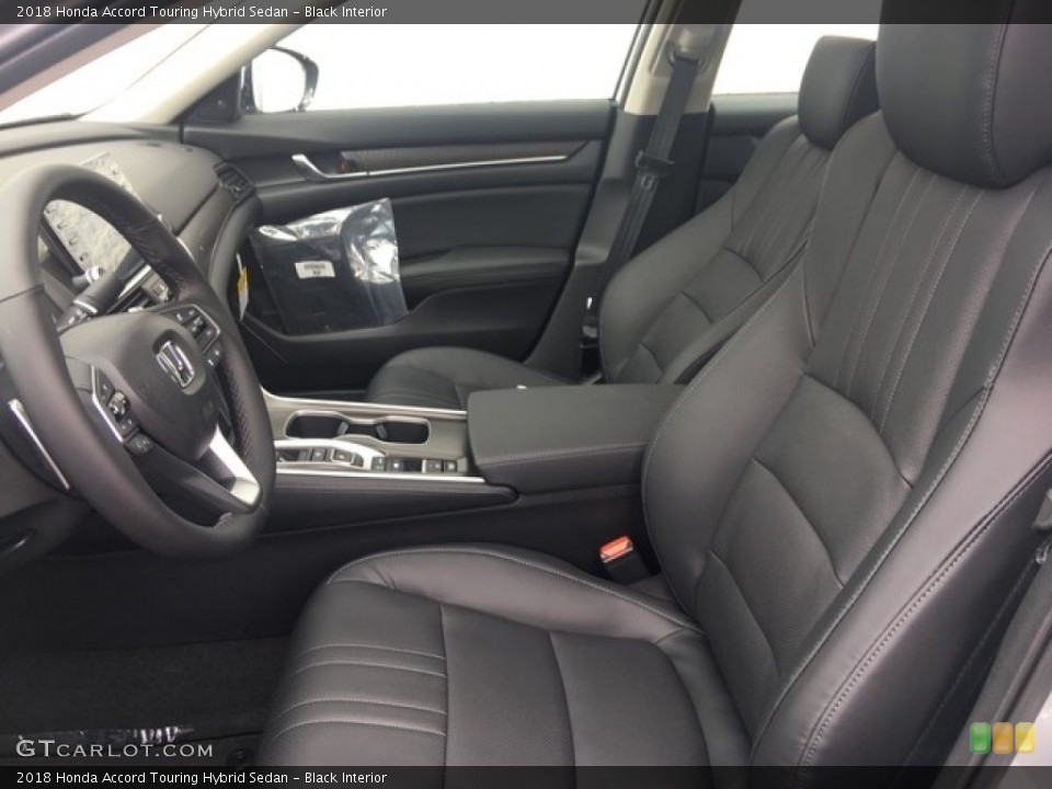 Black Interior Front Seat for the 2018 Honda Accord Touring Hybrid Sedan #127050470