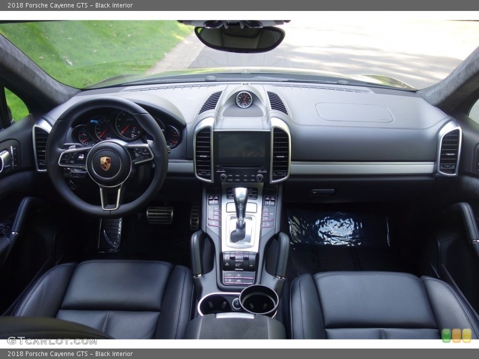 Black Interior Dashboard for the 2018 Porsche Cayenne GTS #127065039