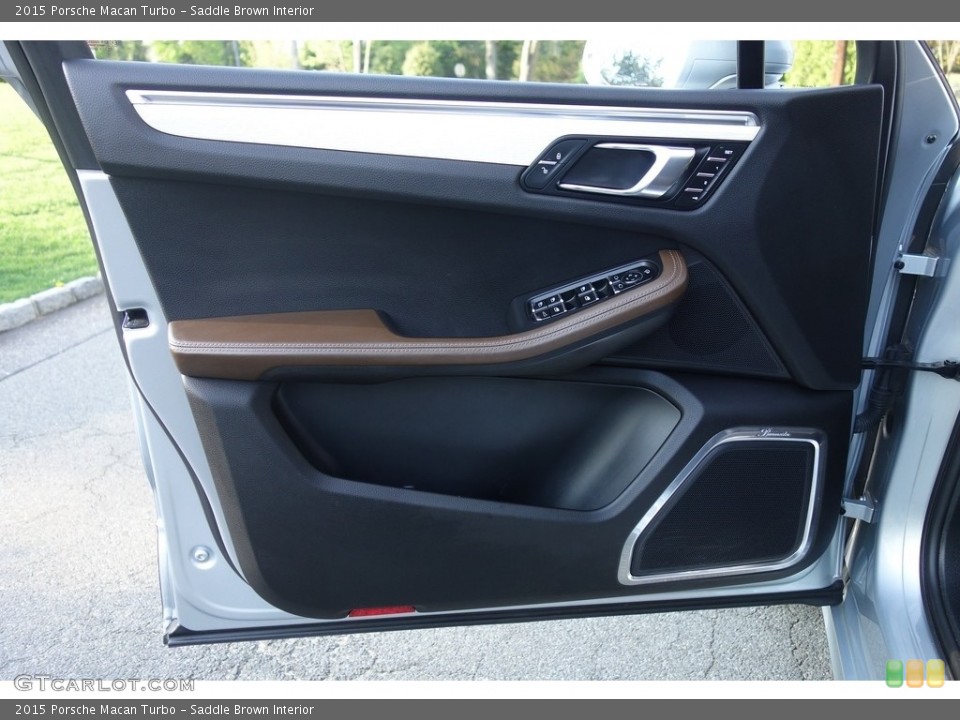 Saddle Brown Interior Door Panel for the 2015 Porsche Macan Turbo #127066107