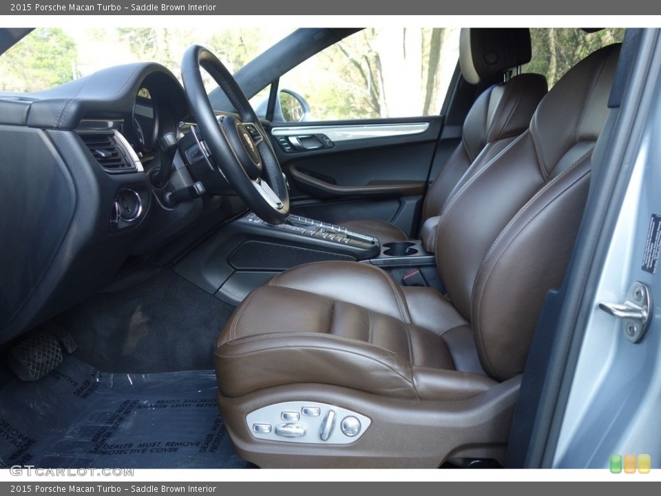 Saddle Brown Interior Front Seat for the 2015 Porsche Macan Turbo #127066134