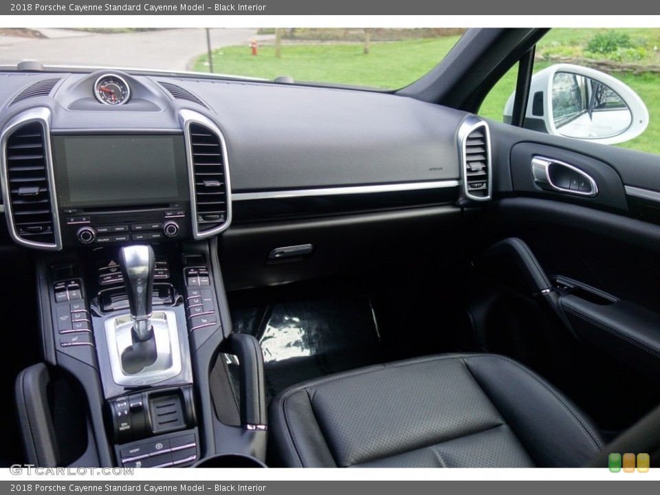 Black Interior Dashboard for the 2018 Porsche Cayenne  #127067949
