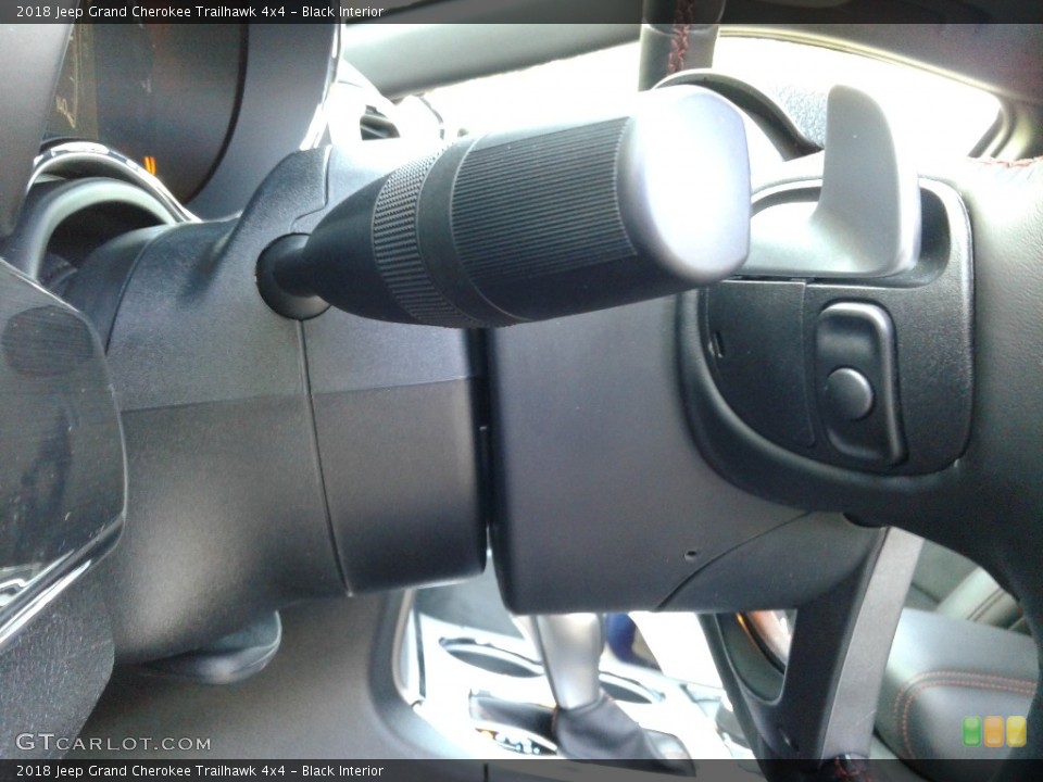 Black Interior Controls for the 2018 Jeep Grand Cherokee Trailhawk 4x4 #127070967