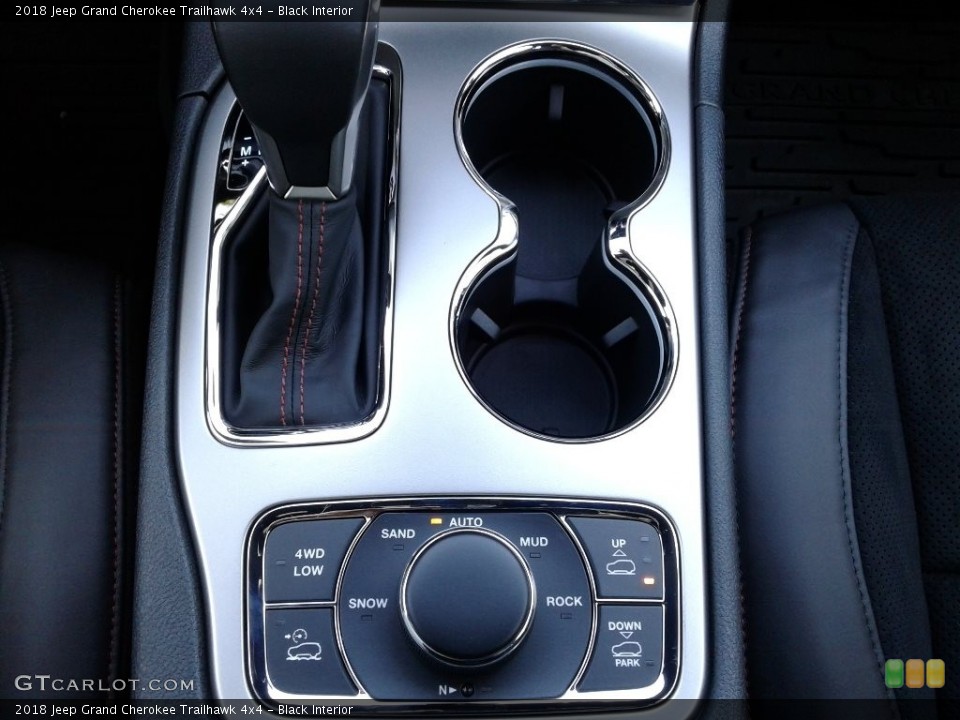 Black Interior Controls for the 2018 Jeep Grand Cherokee Trailhawk 4x4 #127071378